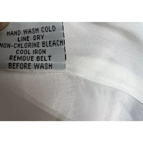 JAX Colorful Floral Print Belted Cap Sleeve Dress Sz 8 Paneled Skirt - Picture 13 of 13